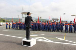 平成２７年９月１３日（消防団放水競技大会）の画像