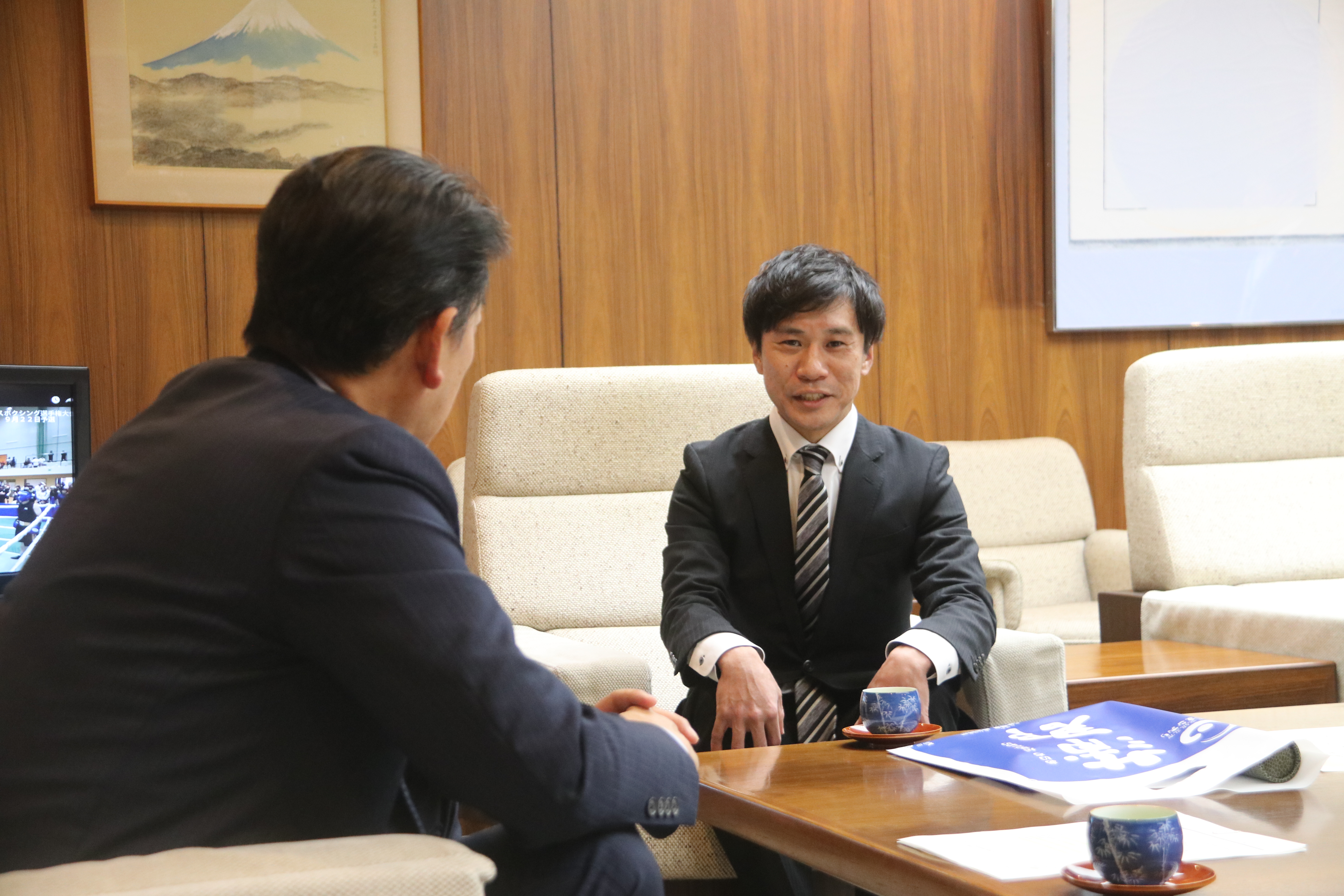 市長表彰　鈴木さん２（マスボクシング）