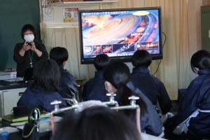 ３年生　出前授業の様子